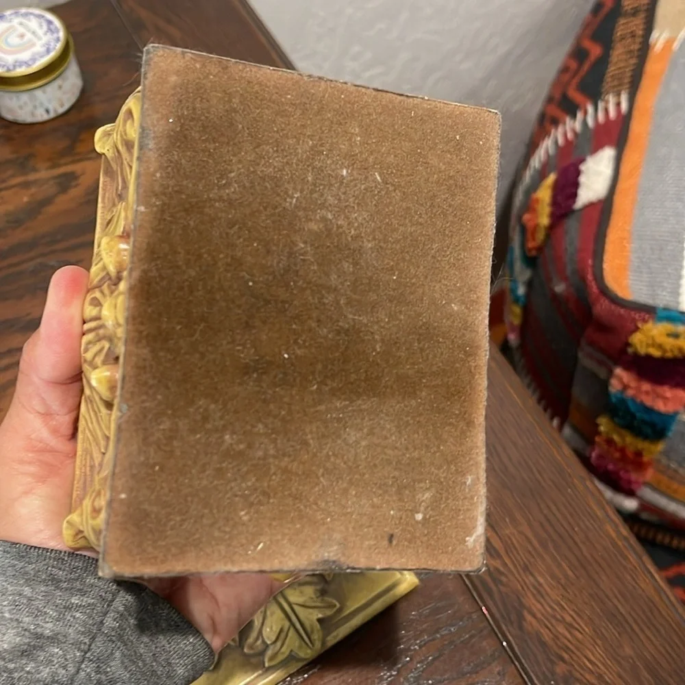 Vintage Mantle  piece box